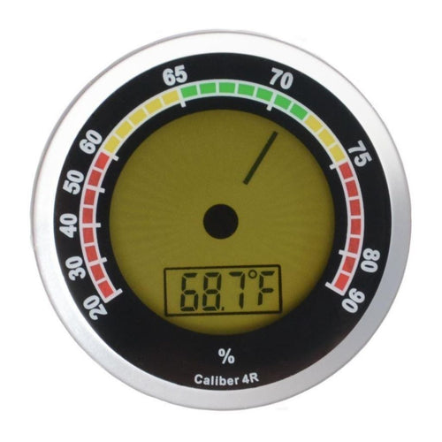 Cigar Oasis Caliber 4R Digital/Analog Hygrometer-Hygrometers-Cigar Oasis-Cigar Oasis